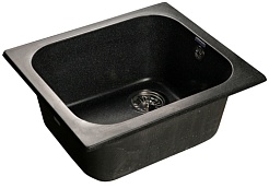 Granfest Мойка кухонная Standart GF-S430 Черный – фотография-1